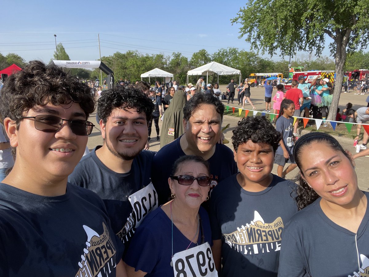 Cfisd Fun run what a great morning !