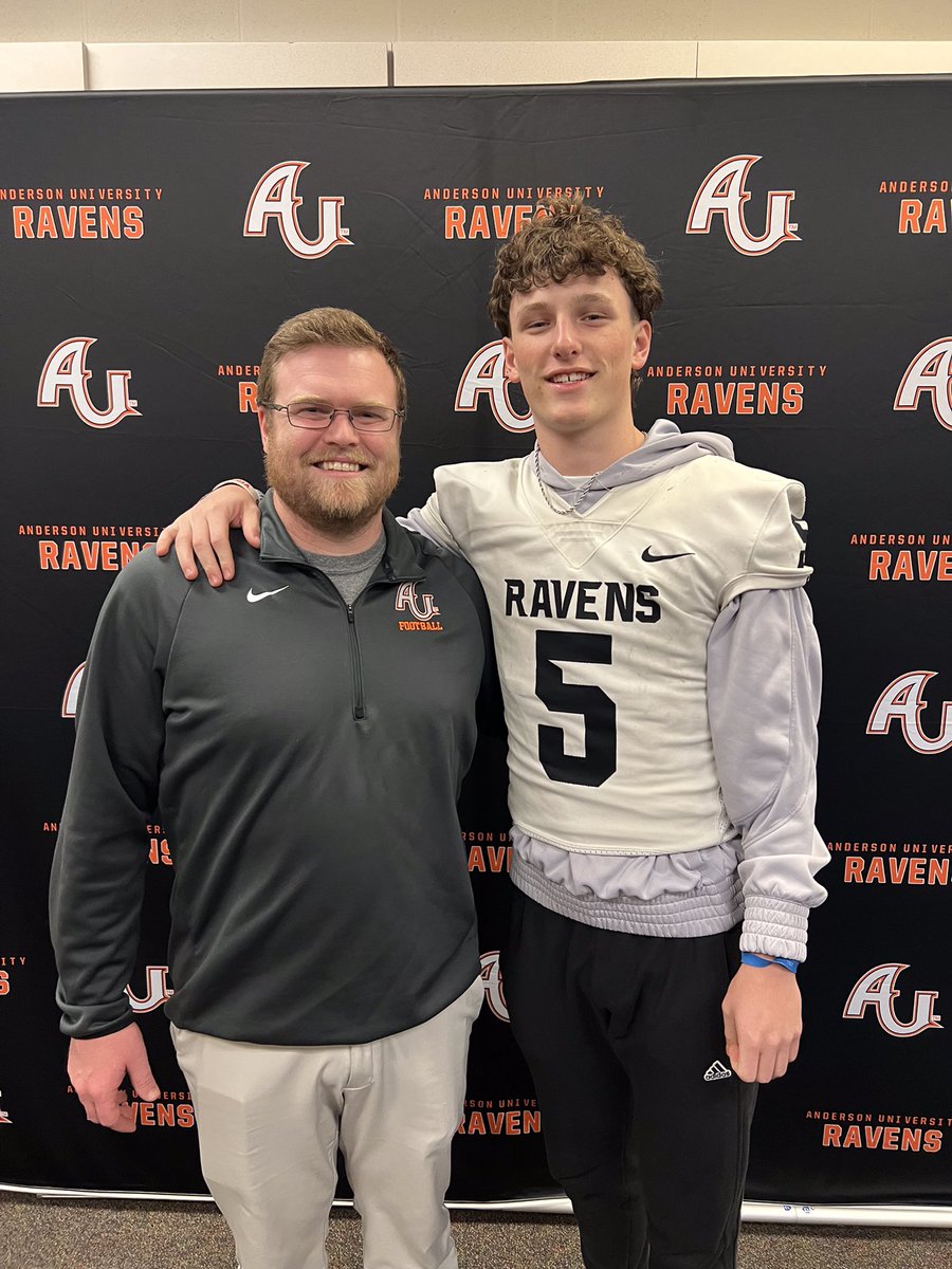 After a great Junior day, I have been blessed to receive the opportunity to play at the collegiate level at <a href="/AUFootball__/">Anderson University Football</a> !!!!! Big thanks to <a href="/CoachMonte_/">LaMont Johnson</a> <a href="/coach_codd/">Jonathan Coddington</a> <a href="/CoachCFarris/">Coach Chase Farris</a> for the hospitality‼️<a href="/CtackettC/">Chad Tackett</a> <a href="/Tomcat_football/">Ashland Football</a> <a href="/AshlandRecruits/">Ashland Football Recruits</a> #AGTG