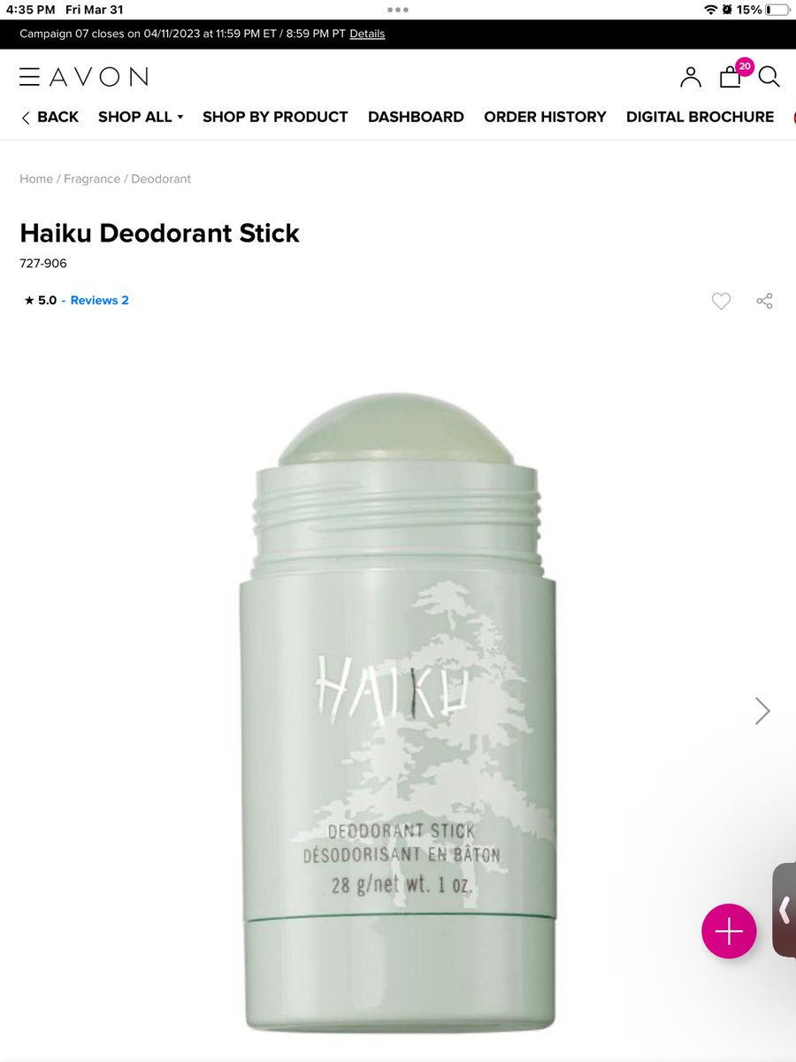 BeautiesByTKDCG's tweet photo. 🛍️https://t.co/Z3qzJqiFgo 

#deodorant #haiku #avondeodorant #haikudeodorant #shopping #haikuchallenge #HaikuSaturday #favoritescents #giftsforher #giftsideas #customgifts #shopping #greatbuys #springcleaning #awesome https://t.co/XEymdCbQgf