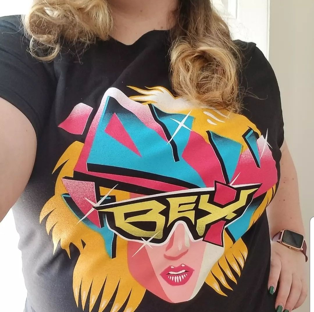 msnikkayy's tweet photo. Let's go @BeckyLynchWWE 💪

#WrestleMania39 #Wrestlemania #TheMan #BeckyLynch #BoxOfficeBex @WWE https://t.co/MxEv1h1sNc