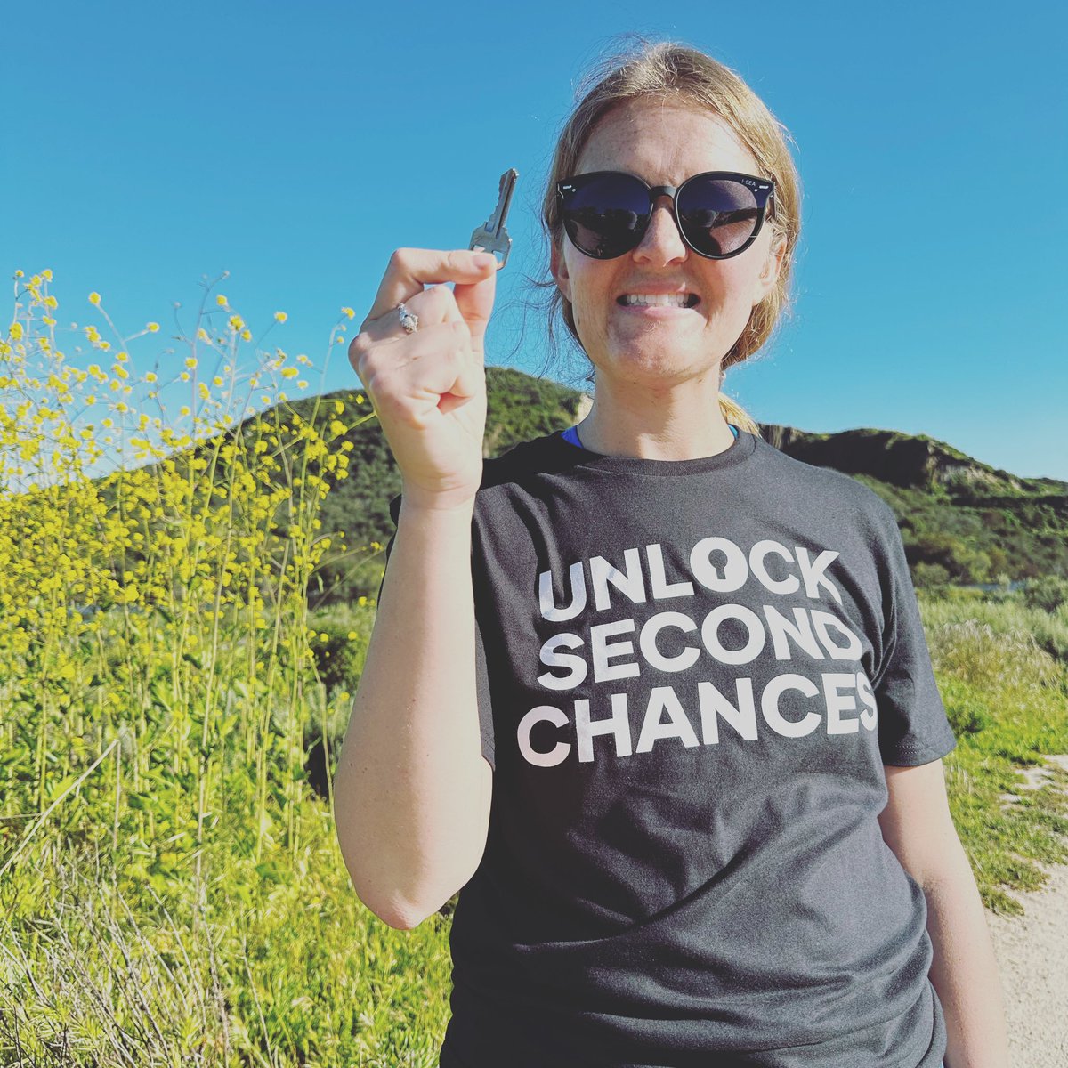 Happy Second Chance Month! I believe in unlocking second chances because no one should be defined by the worst thing they’ve done. We should all live like we know redemption is real! #BeTheKey in YOUR community; join us unlocksecondchances.org🙌🏼 @JusticeReform @prisonfellowshp