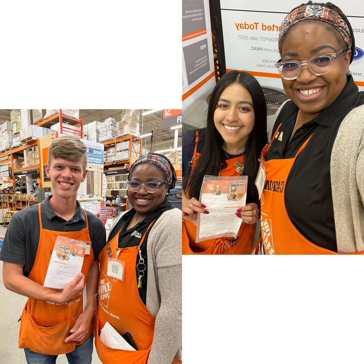 Catrina Williams (@catrinathd) on Twitter photo First time Homer Badges for Vanessa (SD) and Landon (OFA) all their hard work with managing bopis and curbside. Also, with building strong relationships with their peers and customers. You guys are truly appreciated!!! Thank you for your hard work. <a href="/JoannaBlas1/">Joanna Blas</a> First time Homer Badges for Vanessa (SD) and Landon (OFA) all their hard work with managing bopis and curbside. Also, with building strong relationships with their peers and customers. You guys are truly appreciated!!! Thank you for your hard work. <a href="/JoannaBlas1/">Joanna Blas</a>