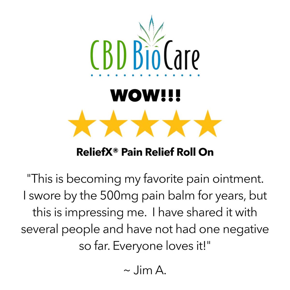 CBD could be a beneficial addition to your workout routine
 
Dr. F. Michalski explains: youtu.be/sGLaQ27FDyY
 
Fast #topical relief from #PostWorkout #aches and #pains

ReliefX Pain Relief Roll On does the trick!

SHOP-cbdbiocare.com/?a_aid=CBDreli…

#PainRelief #PainBalm #CBDRollOn