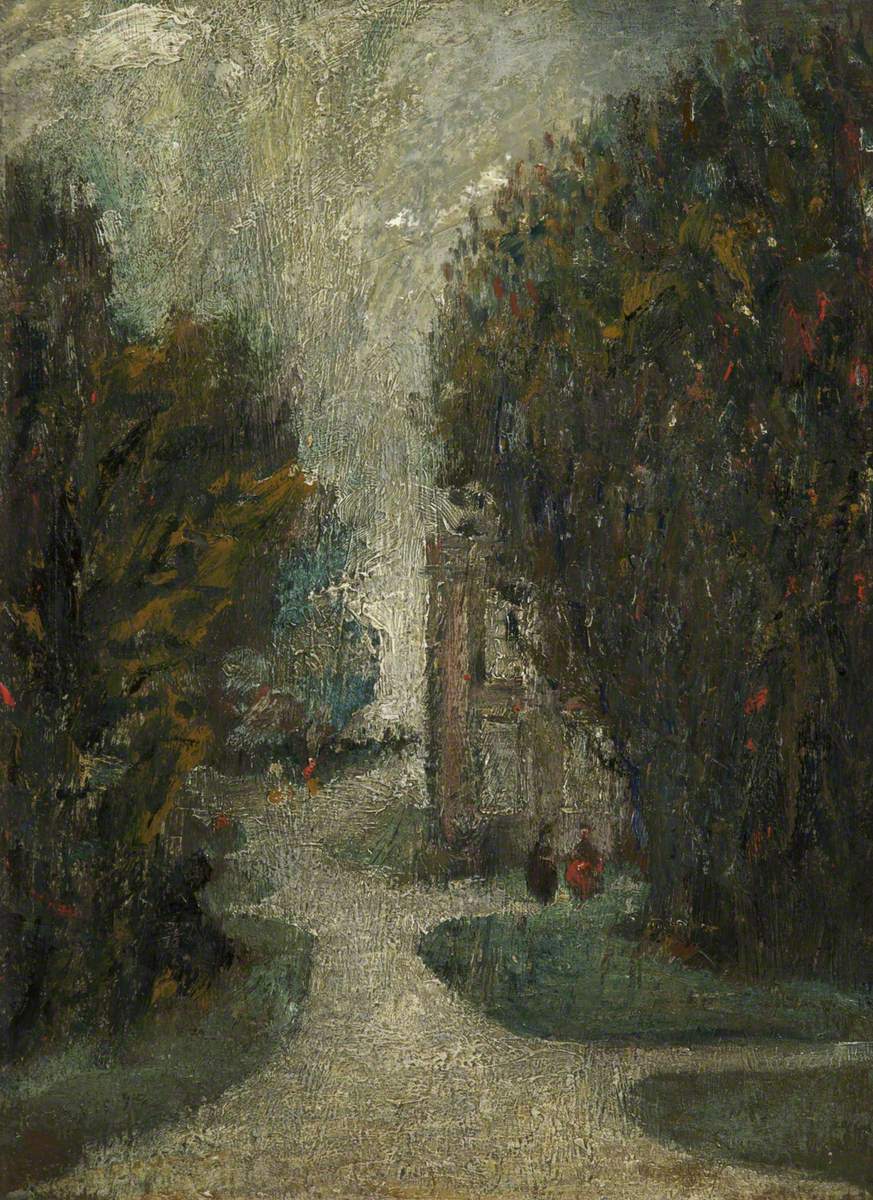 Landscape, 1912 #impressionism #postimpressionism wikiart.org/en/l-s-lowry/l…