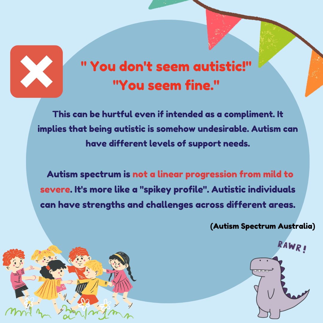 CDDTlab's tweet photo. As we mark #AutismAwarenessDay, let's challenge stereotypes and #misconceptions about autism. Autism is a #spectrum condition. Do you know that no two #AutisticChildren are the same?"

#AutismAwareness #Autism #Neurodivergent #ASD  #AutismResearch #InclusiveLanguage #AutismAccept https://t.co/B6keEvZVMQ