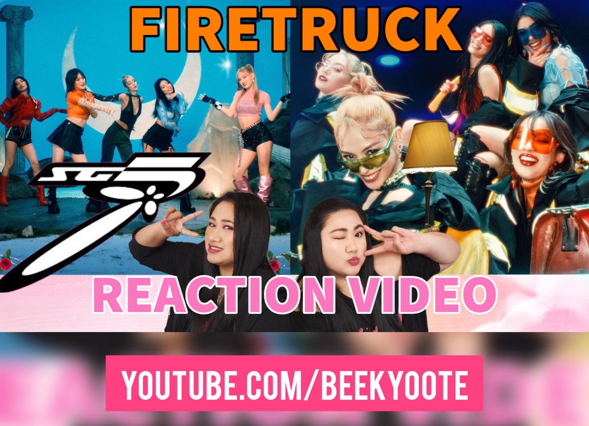 beekyoote's tweet photo. Our reaction to SG5 "FIRETRUCK" MV is here: https://t.co/sYqAG6l8Be 🌙💖🔥🚒👩🚒
@gAbbYrOckzz
@sg5official
@Im__kaede
@Happiness__LDH
@iscream_ldh
#SG5 #SG5_FIRETRUCK #LDH #LDHUSA #JPOP #JPOPREACT https://t.co/l9bNKg7ofZ