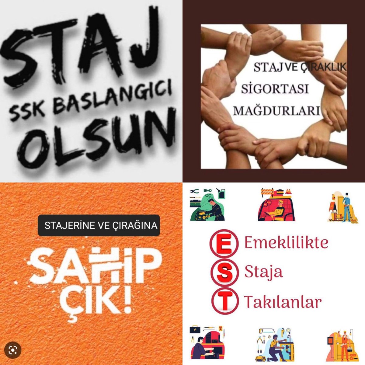 #StajVaatteKalmasın