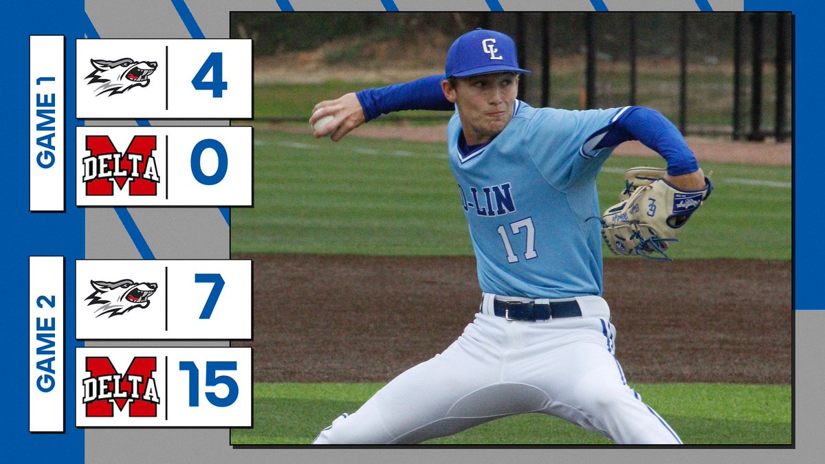 BSB | Wolves split as Tyler Wolfe pitches a complete game gem in the game one win, while the Trojans take game two. Back in action against Pearl River. #BackThePack