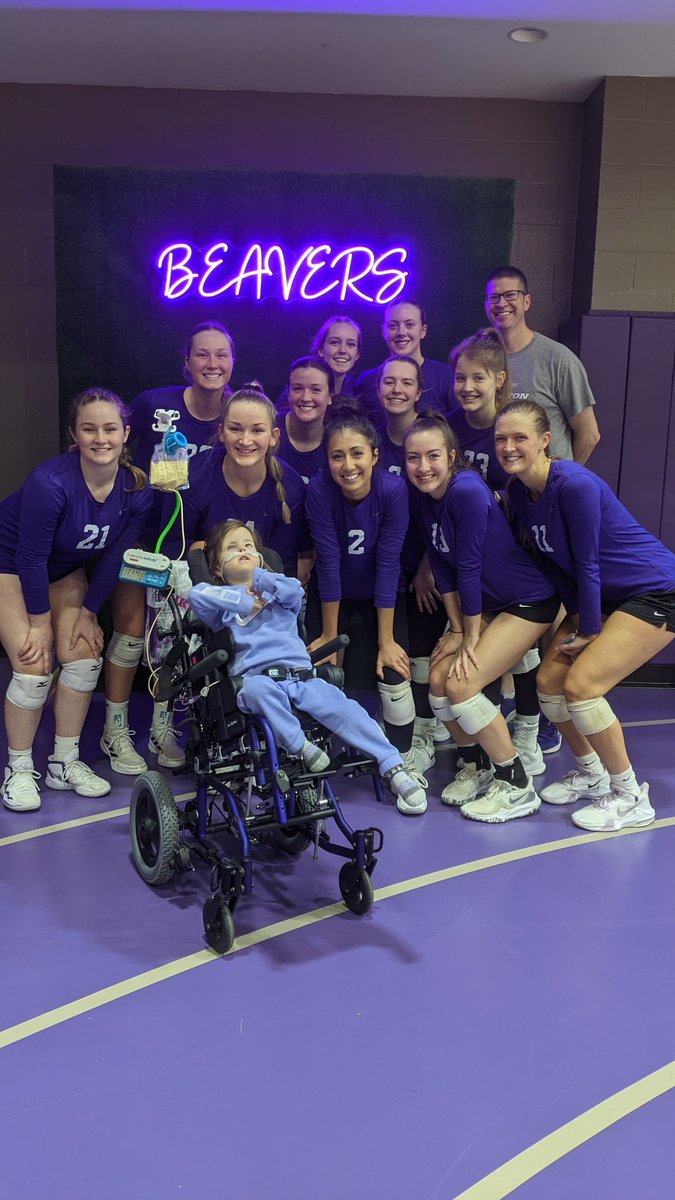 Charlotte is one of our number one fans! #BeaverFam