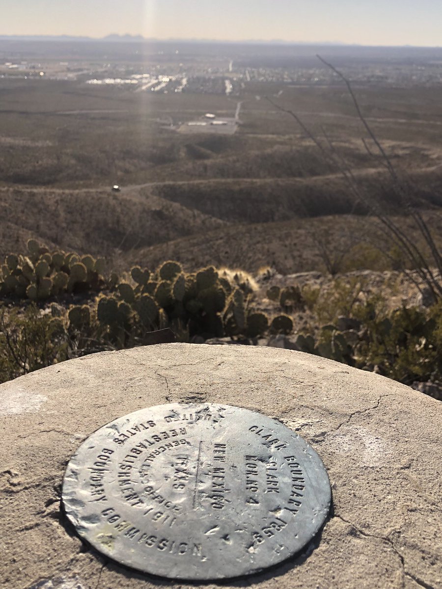 Enjoying the beautiful landscape of West El Paso and New Mexico