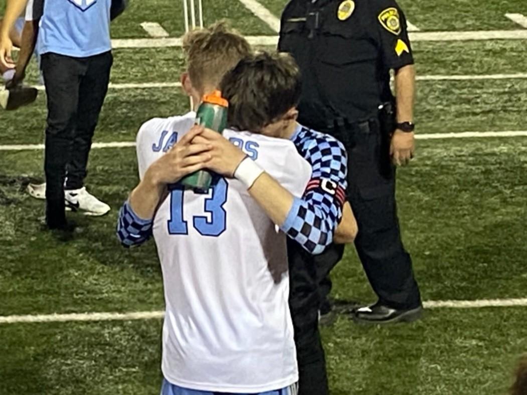 baccathegk's tweet photo. This @JJMensSoccer team was so tight, just look at the emotion in some of these photos! This squad was one to remember and wholeheartedly my favorite season of soccer yet! So much more to come for this team. To my seniors thank you for setting a new standard and leaving a legacy. https://t.co/2HSl5e6MuX