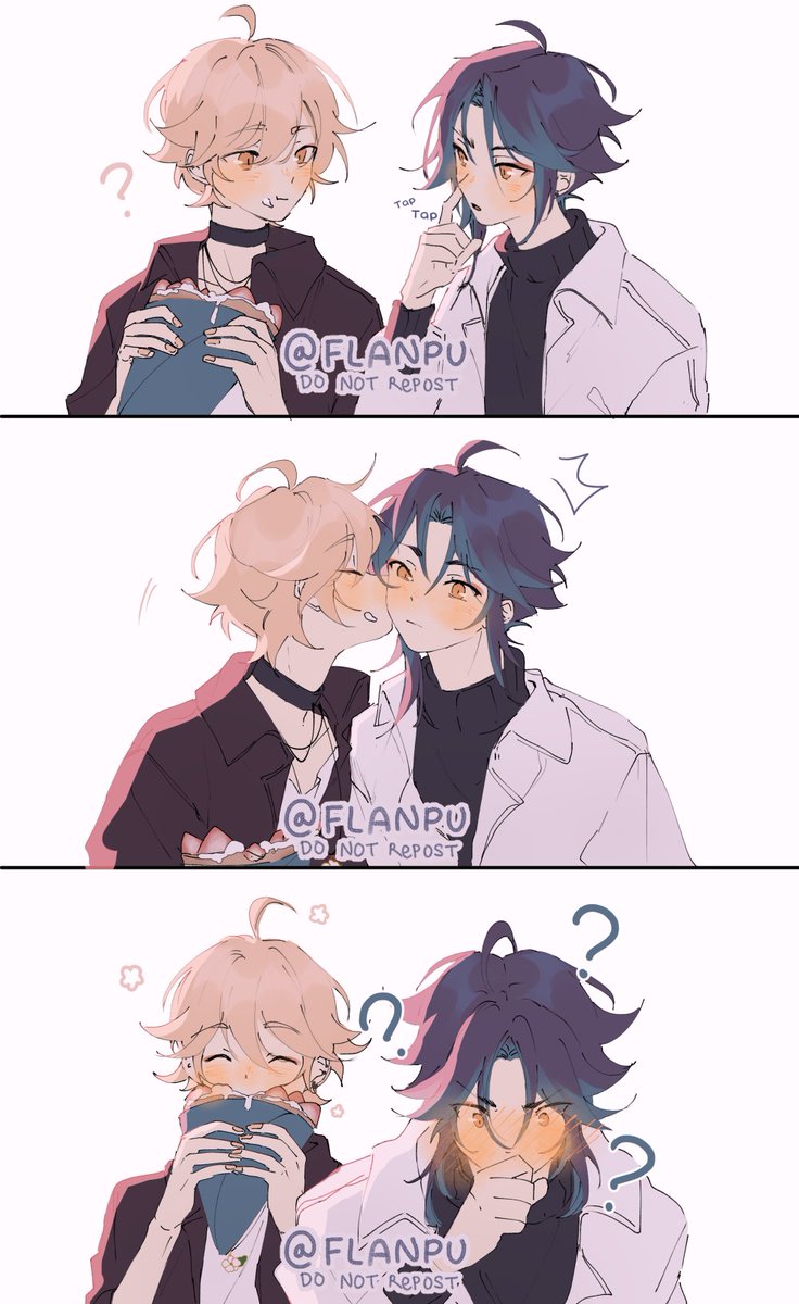 He thought he was asking for a kiss 