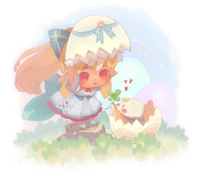 フレアちゃんお誕生日おめでとうございます!この一年がフレアちゃんにとって素敵な日々になりますように#しらぬえ 