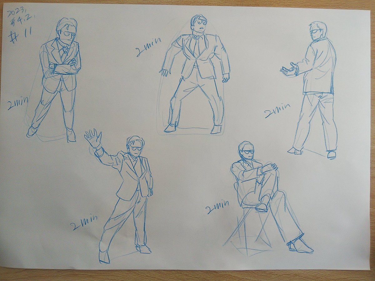 #さとまこクロッキー
#今日のクロッキー

＃11&amp;12
11は下からの広角ばかりでハードだった！でも前回よりは描けたかも。 https://t.co/4UwVJqyGWt