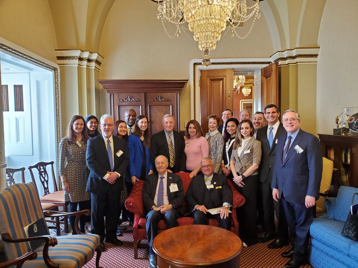 marysmith828's tweet image. Meeting with @SenatorDurbin on @ABAesq Lobby Day to advocate for legal services funding to help people across the country get the legal services they need. #abaday #justicegap
