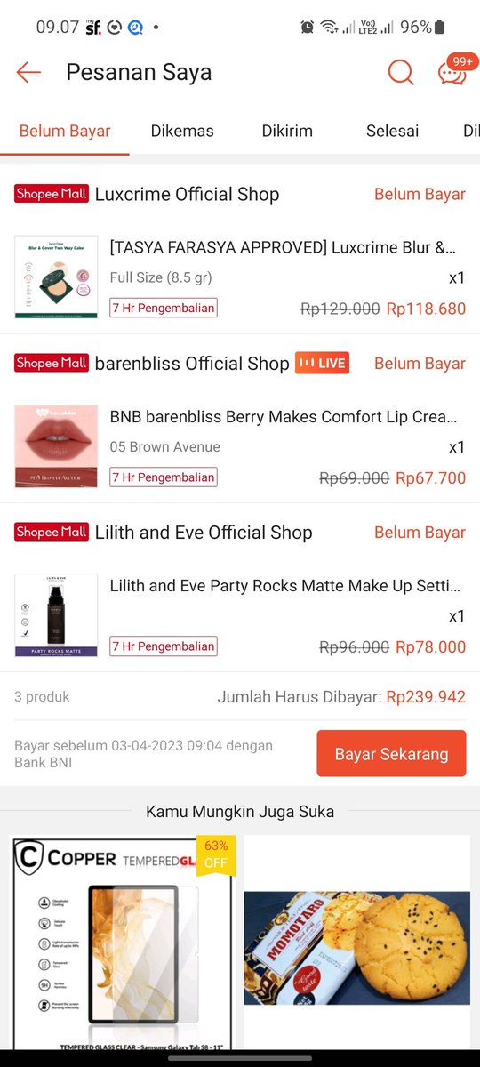 anotherdyricart's tweet photo. @ShopeeID min maksudnya gimana ini kok saya udh bayar tp status pembayaran belom masuk? chat cs shopee juga sibuk. tolong ditindak lanjut segera. https://t.co/gUtVoITkDH