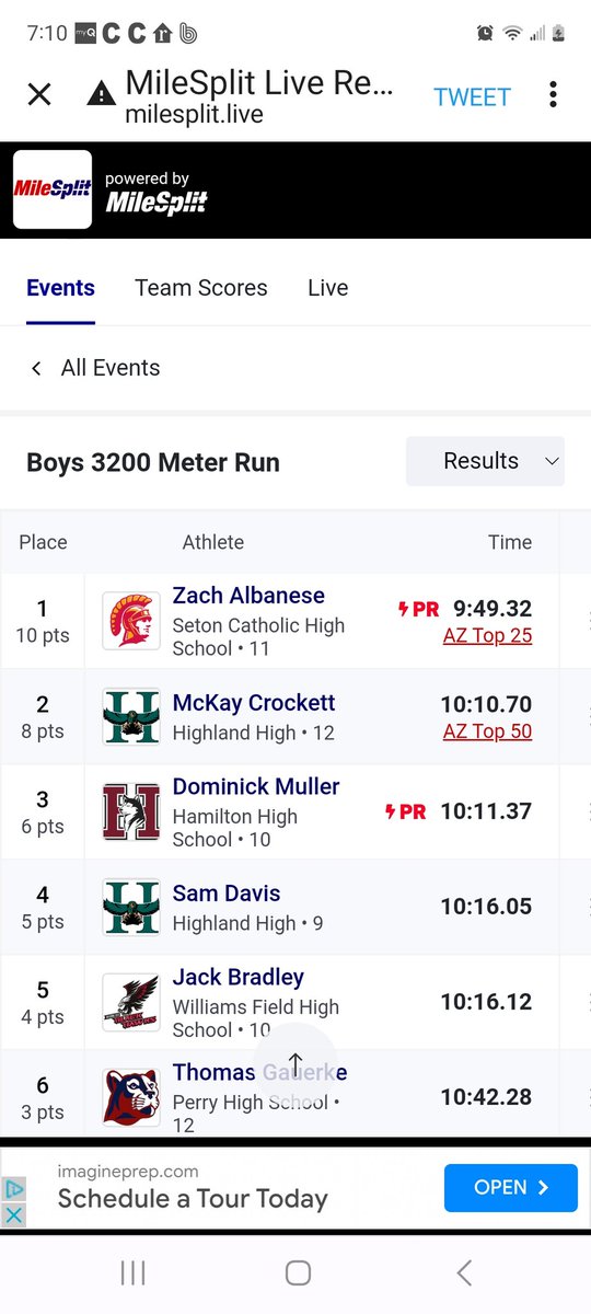SCP_TrackField's tweet photo. Junior Zach Albanese is on a mission!!! Drops a 9:49.32 - 3200 and is only 7 1/100th of a second away from the school record!!
#roadtosectionals https://t.co/blS4HZVL0E