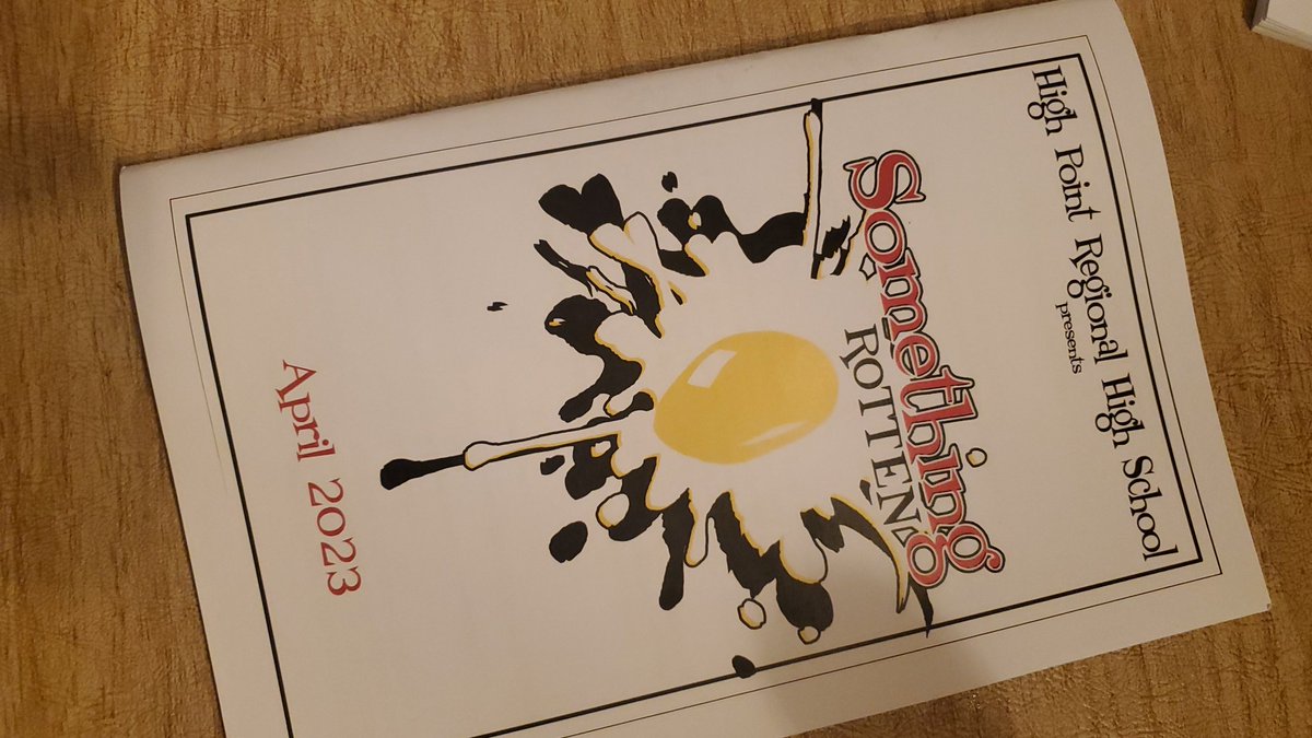 Becky Sarno (@becky_sarno) on Twitter photo What a wonderful production of "Something Rotten"!! Kudos to all involved! One more chance to see the show Sunday at 2pm!! <a href="/HPRwildcats/">High Point Regional High School</a> @hprhs_lreese What a wonderful production of "Something Rotten"!! Kudos to all involved! One more chance to see the show Sunday at 2pm!! <a href="/HPRwildcats/">High Point Regional High School</a> @hprhs_lreese