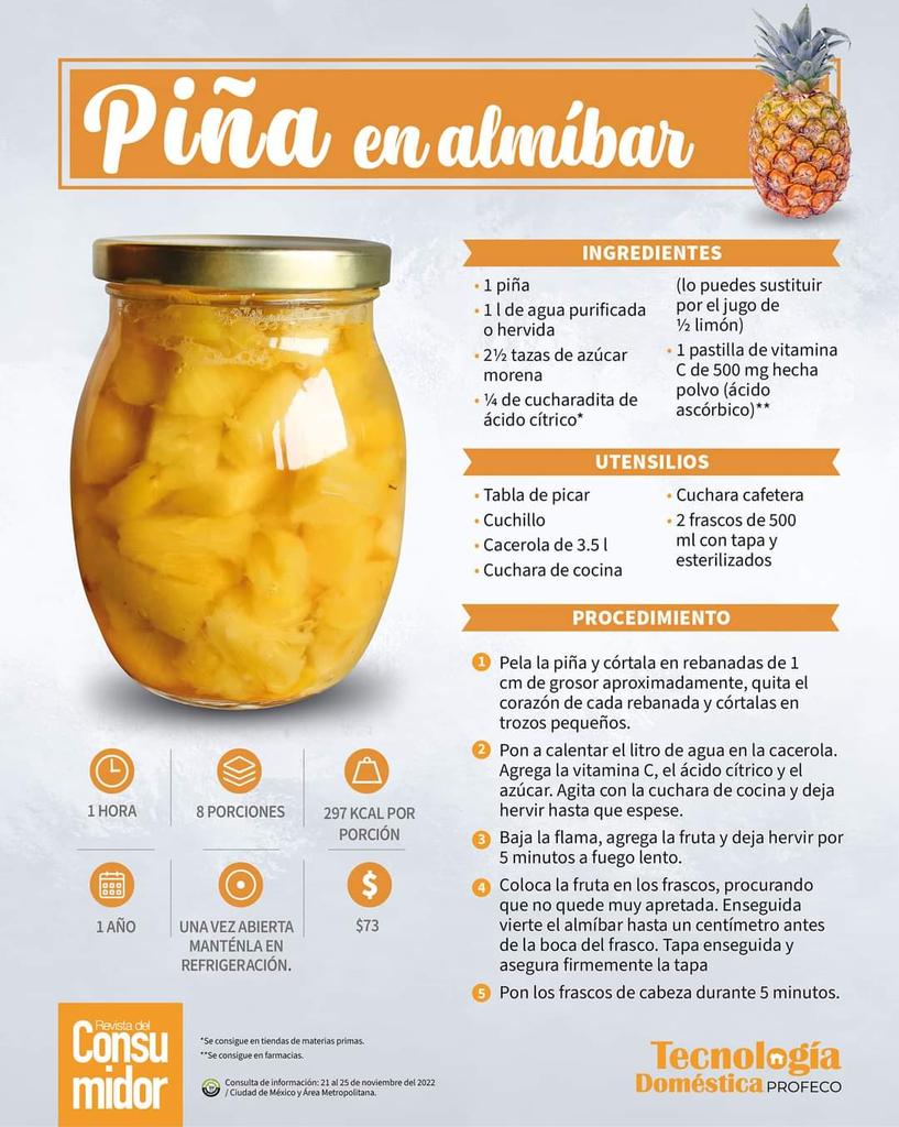 RdelConsumidor's tweet photo. ✅ En esta #TecnologíaDoméstica te enseñamos a preparar tu propia piña en almíbar, con menos azúcares que los productos comerciales. https://t.co/fIwjP6j0nD