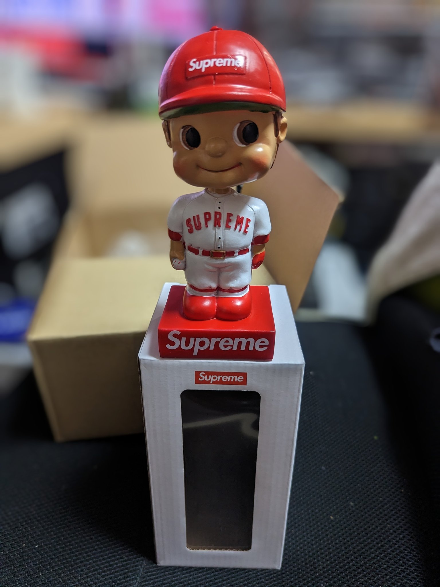 オリジナルデザイン手作り商品 Supremeバブルヘッド RED 新作2023SS