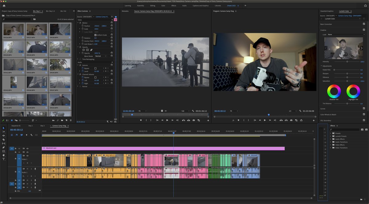 JHawkShoots's tweet photo. 115 mins of footage for the vlog.๐ค๐ป
Yโall ready? #sonycameracamp ๐ธโบ๏ธ https://t.co/jlqxYw1ZCR