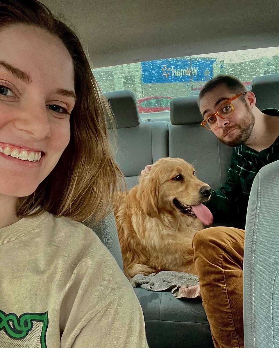 CallMeMaynard's tweet photo. Craig and Manda made a new friend 🦮 Meet Kaladin Stormblessed, or more reasonably, Kal. https://t.co/DoiHQ9io6u