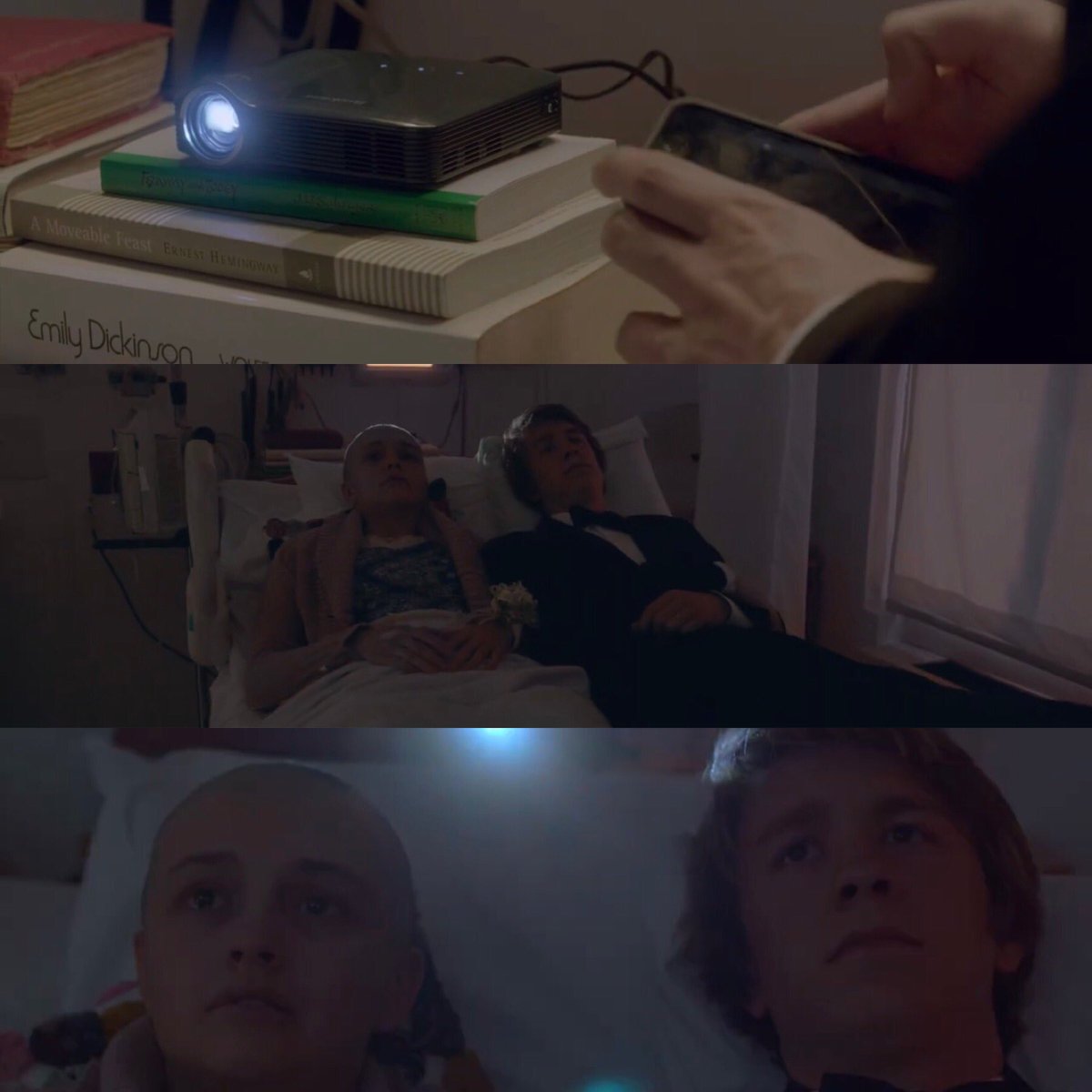 Olivia Cooke and Thomas Mann in Me and Earl and the Dying Girl (2015)
 
📚 Emily Dickinson by Cynthia Griffin Wolff
#NationalPoetryMonth #DailyPoetry #BooksInMovies