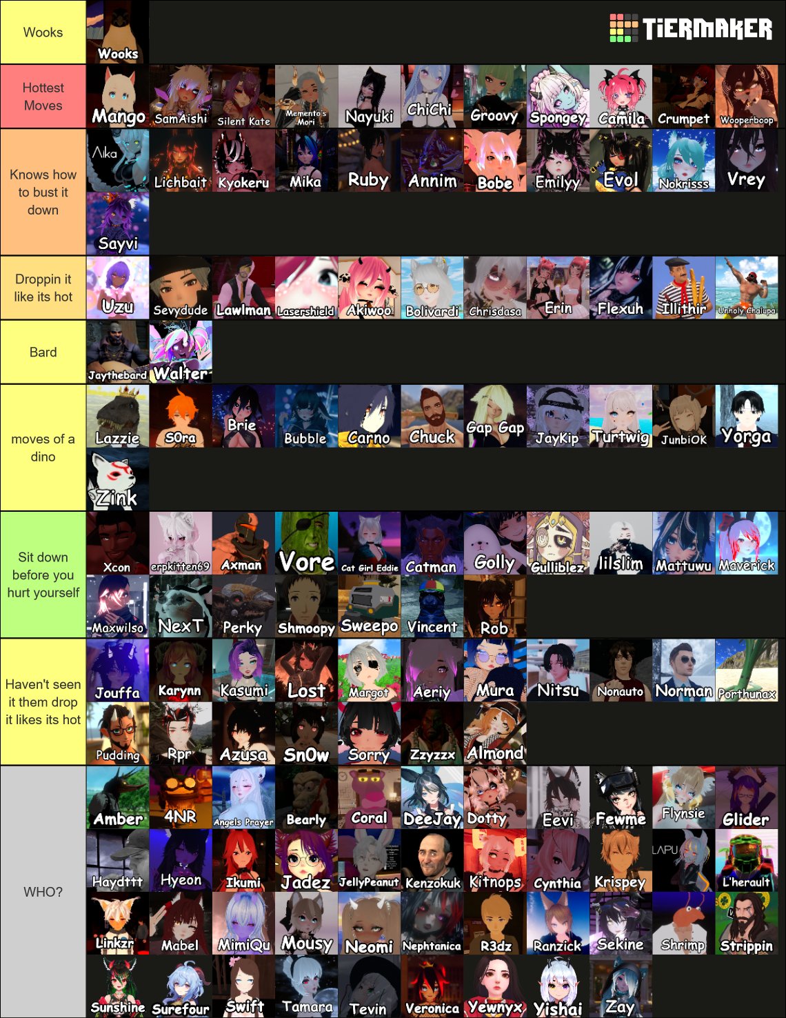 Can you make an anime tier list pls? (Mostly cause I want to know