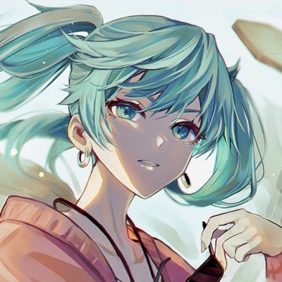 初音ミク 「#新しいプロフィール画像 」|ツキシロのイラスト