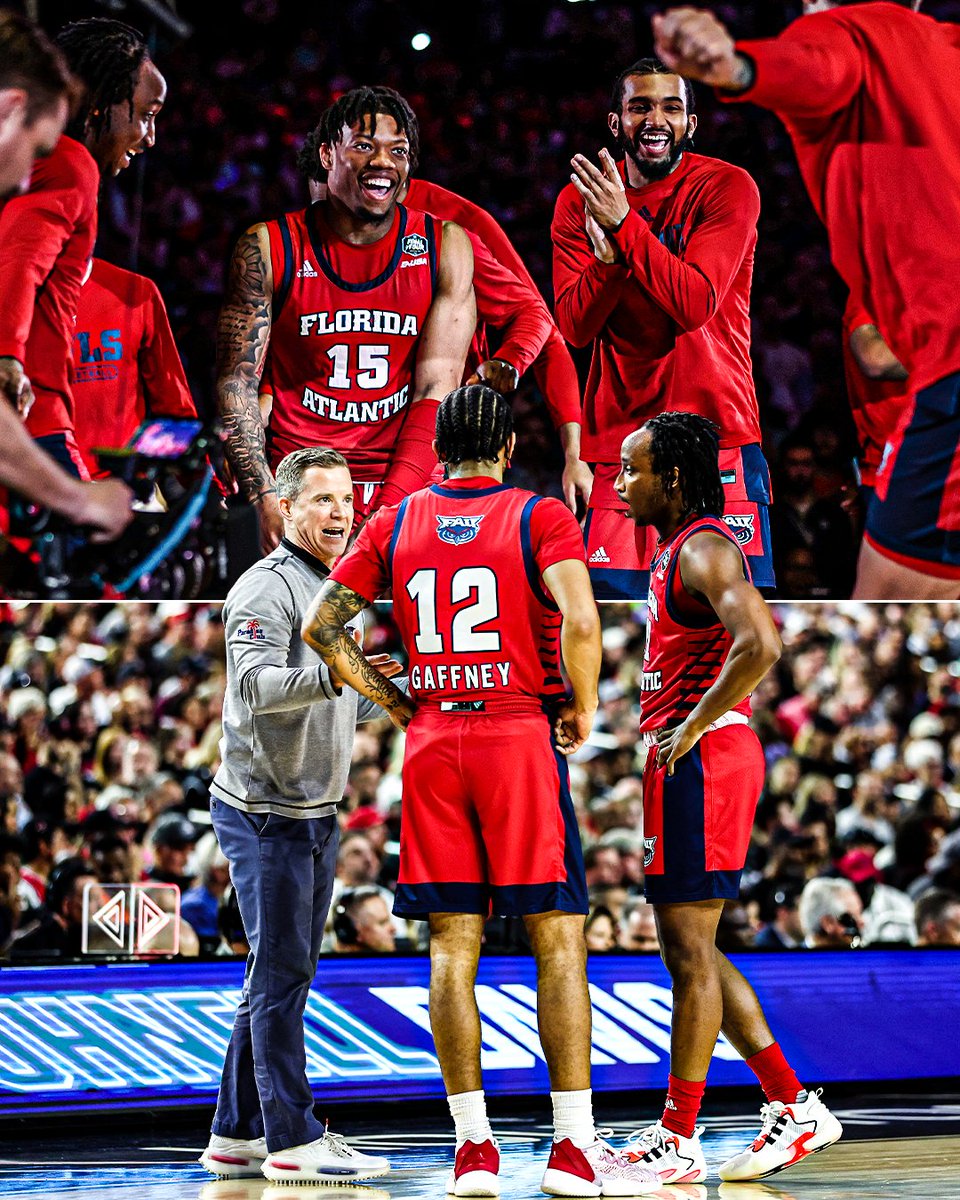 Florida Atlantic's run was phenomenal.

🏀 Finished season 35-4
🏀 Went to school's first Final Four (never won a tourney game before this year)
🏀 Wins over Memphis, Tennessee and Kansas State as lower-seeded team
🏀 Busted brackets all over the country