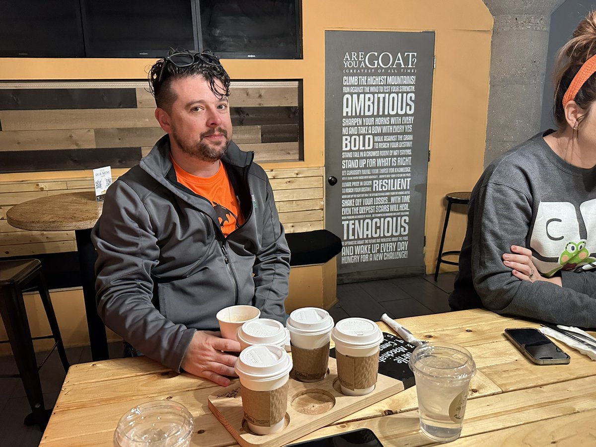 drmcclard's tweet photo. Other than the great educational conversations at #edcampstl, highlights included:
☕️ seeing what fuels @cmcgee200 ▶️watching @lambchop1998 &amp; @Neuro_d_Teacher explore the games

#learningstl @LearningSTL https://t.co/s47fZHCimY