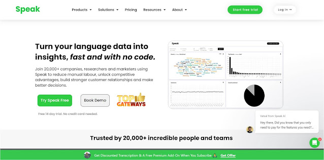 TopGateways's tweet photo. AI Speak Transcript with Free 30 Minutes Trial https://t.co/9Hz8nYTxFj https://t.co/iMjeOQt3Li