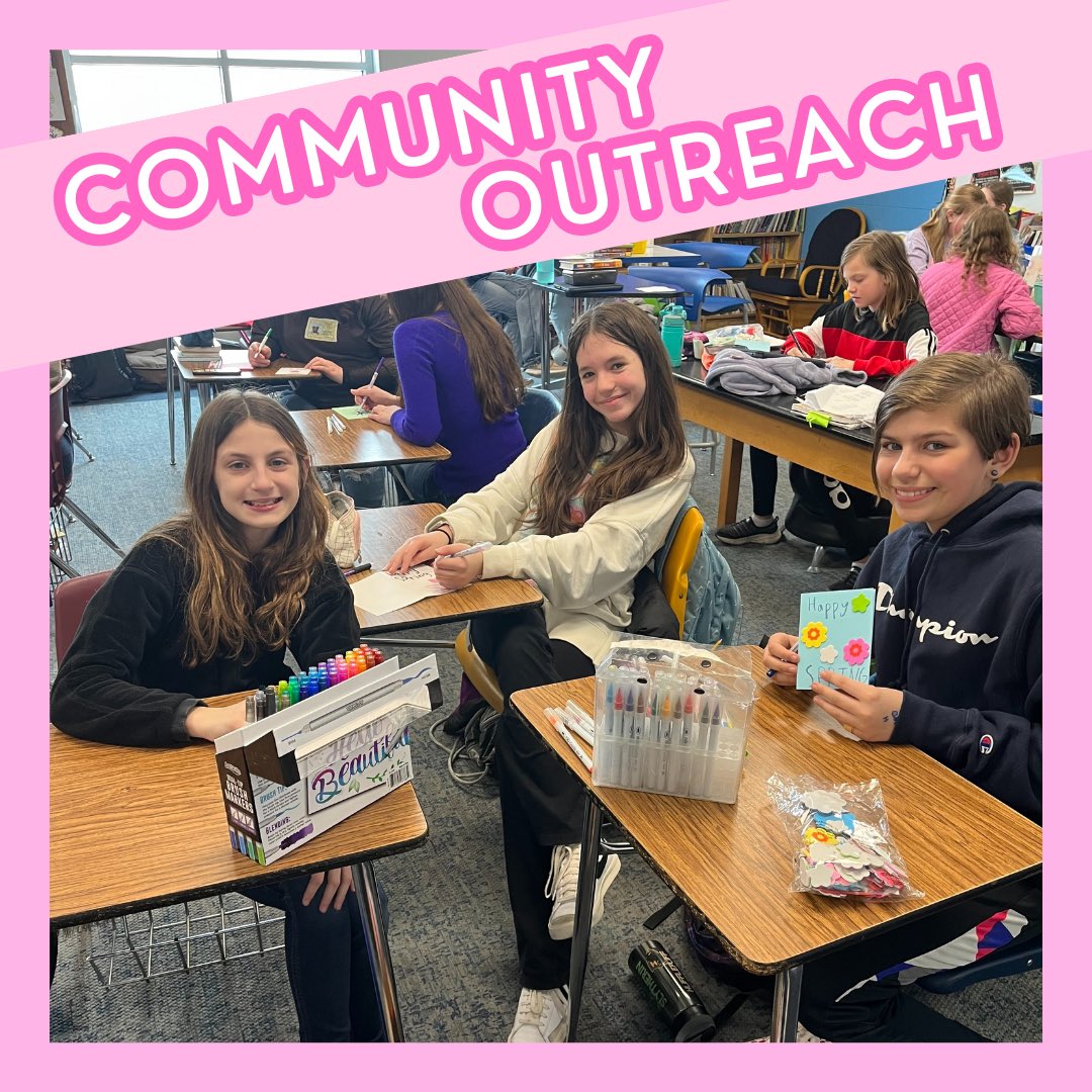 bayport_gg's tweet photo. On Friday some of our GG members were able to visit our district’s Intermediate School @LinevilleHSSD to teach them about GlamourGals! We made cards and spring crafts with the students to bring to our local nursing homes. Great time working with awesome kids! #ggmovement https://t.co/fRbqXppK8w