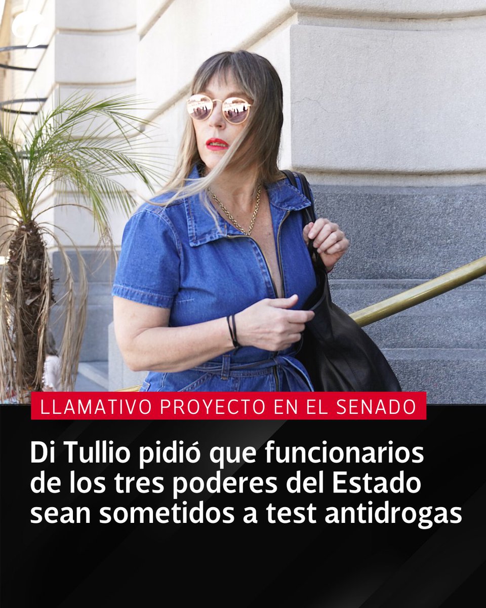 clarincom's tweet photo. La senadora cristinista Juliana Di Tullio propuso un llamativo proyecto para controles de drogas ilegales a los tres poderes del Estado, al que llamó Ley de Coherencia de los funcionarios públicos en la lucha contra el narcotráfico.

📲 Más en: https://t.co/NoUz8mJQES https://t.co/OKJL93ydgc