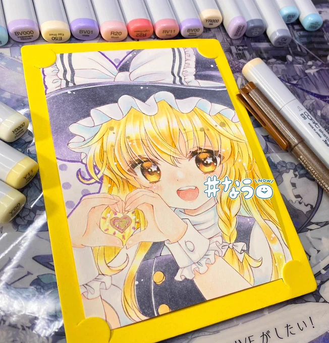 #東方展示界 残りこの子達がお迎え待ってます #コピック カラーインク・パステル・ #アナログイラスト #イラスト 