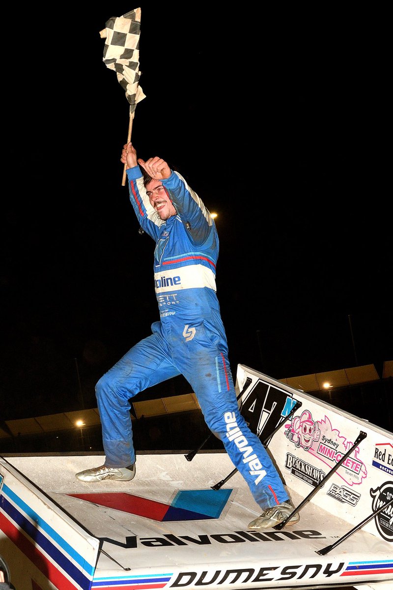 DumesnyRacing's tweet photo. Last night Marcus came from 9th make history by joining his dad and brother to take his first state title win in his home state of NSW! 

Special thank you to Max, Mouse, Steve, Dave H, Cam and Dave B thank you for your ongoing support! 

@Valvoline @RaceMaxims

📸 Gary Reid https://t.co/zxkzcEvjha