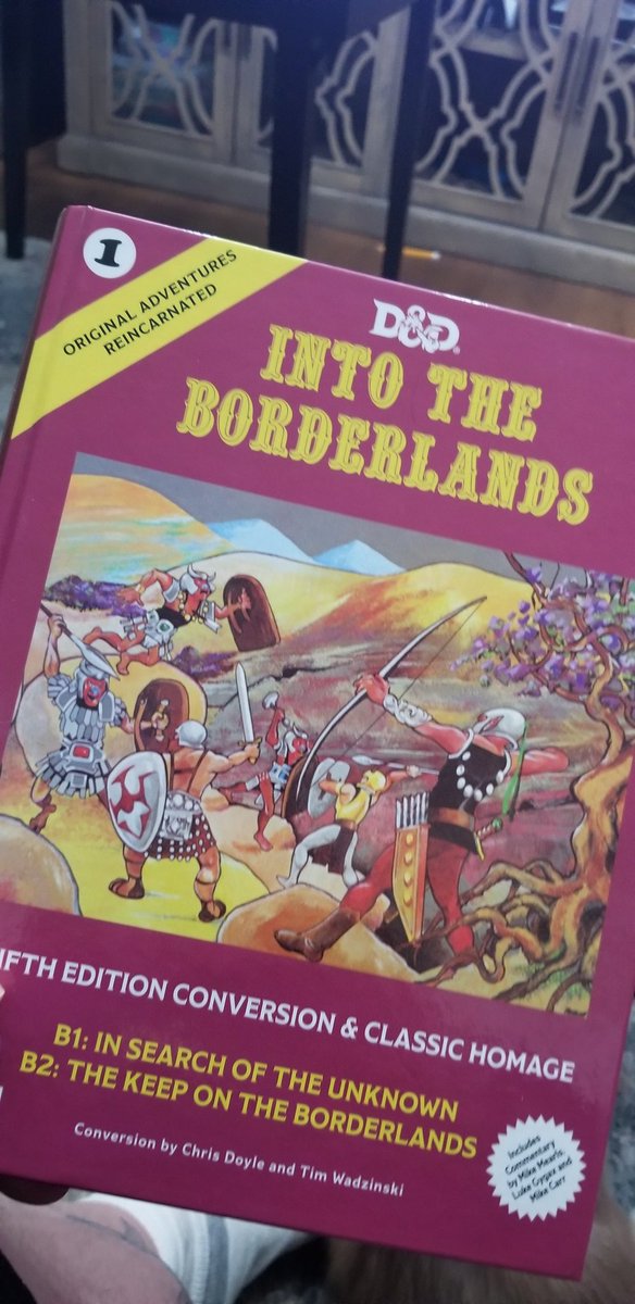 My daughter had to run a one shot D&amp;D for school today. She asked me what she  should run.

May as well go with the one we all cut our teeth on.