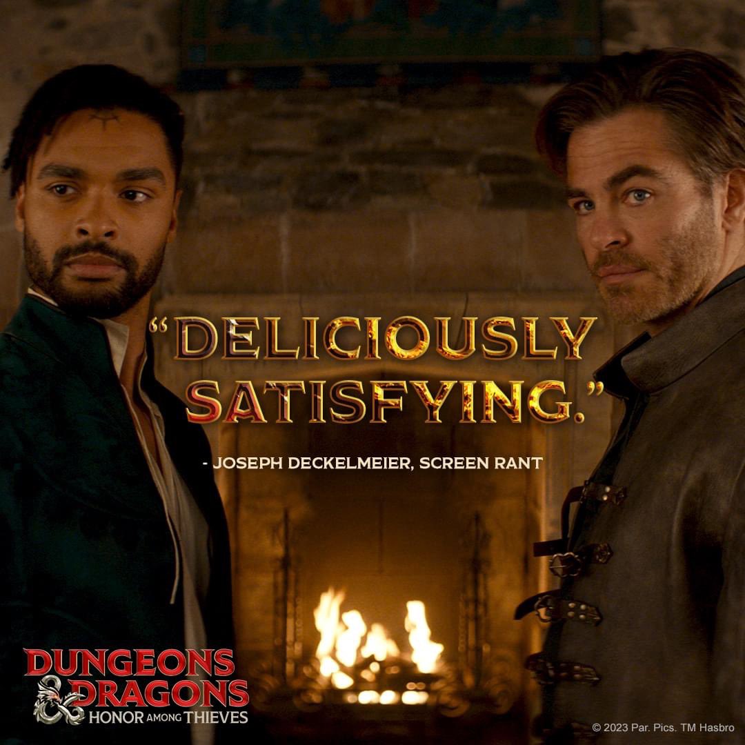 Deliciously satisfying.

Catch Dungeons &amp; Dragons: Honor Among Thieves, NOW SHOWING in SM Cinema IMAX!

Get your tickets now: bit.ly/DnDAtSMCinema

#DnDMovie 
#DnDAtSMCinema 
#FilmsToTheFullest 
#SMCinemaIMAX