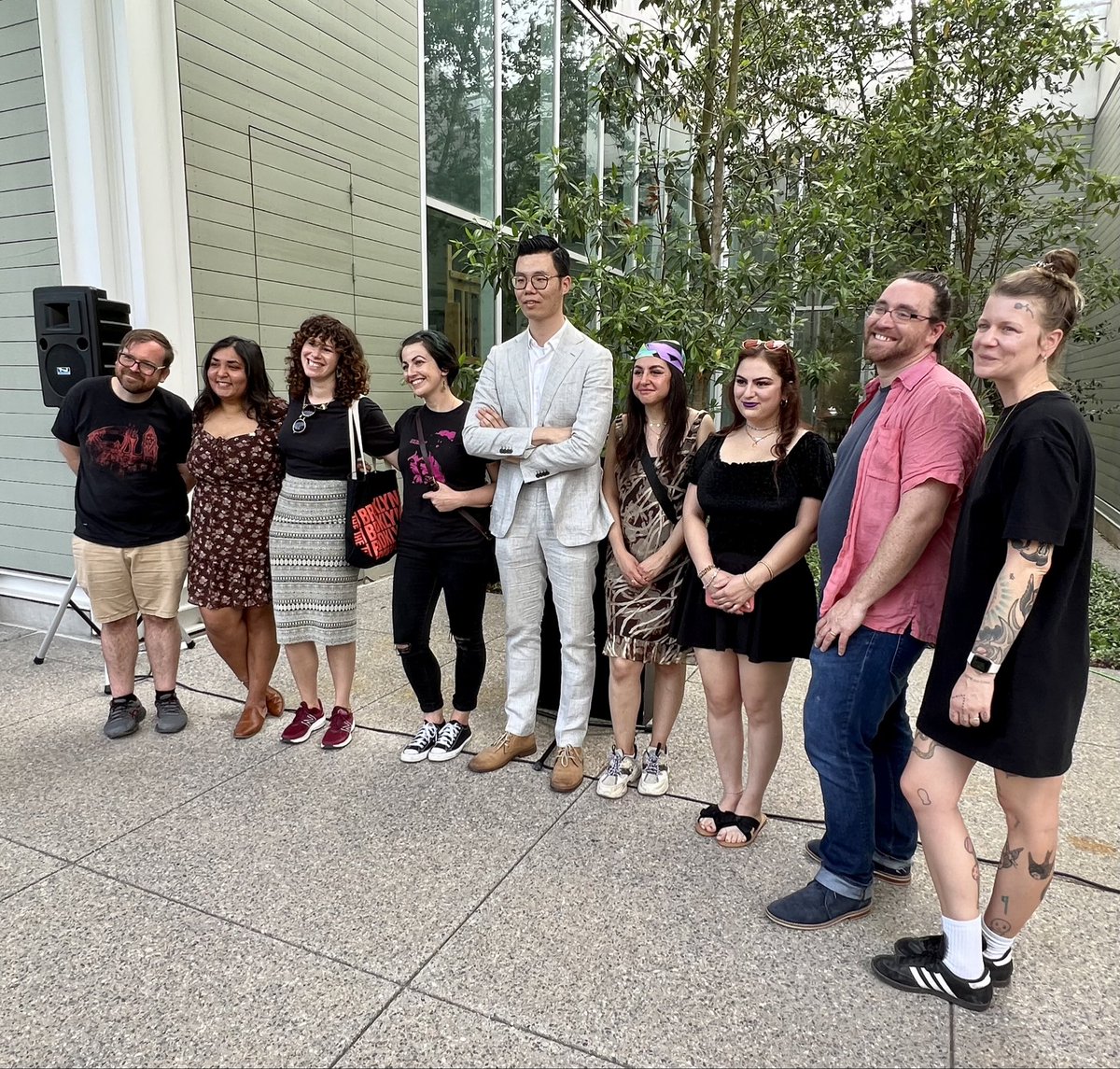 Drhr90's tweet image. And the @uhcwp winners of @InprintHouston prizes at @MenilCollection 👇