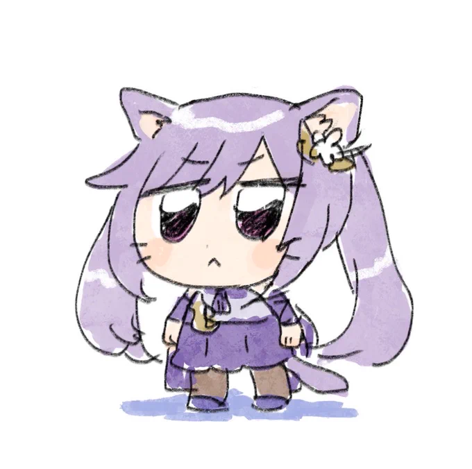 真面目な猫 
