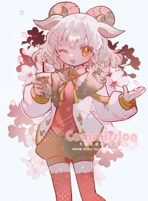Skebリクエストありがとうございました…!!!#Skeb #Commission 