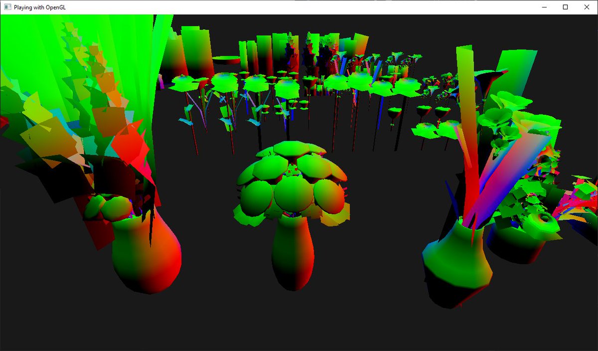 Day 2 of learning Assimp. #gamedev #programming