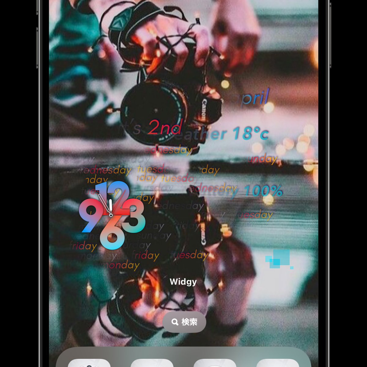 TakumiWidgyii's tweet photo. Newウィジェット
nojailbreak 
#nojailbreak 
#ウィジェット
#Widgy 
#iOS1631
#wallpaper
#TAKUMI_Widgy
#ios16homescreen 
#iphone12pro
#iPhoneXS
#Takumi_myTheme
#DAI211564
#Takumiウィジェット制作 https://t.co/vDwPqtCrtB