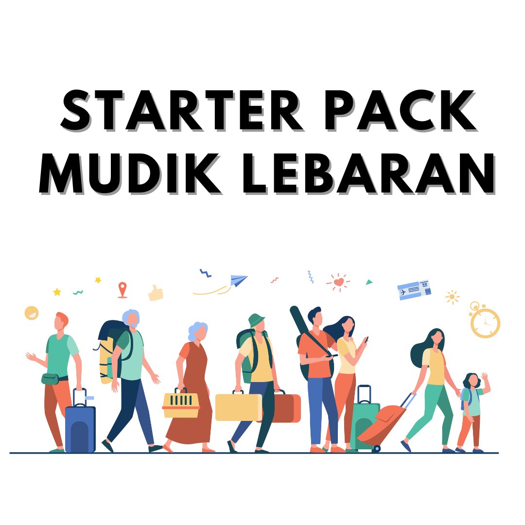 gvrlbosss's tweet photo. Barang yg wajib dibawa saat mudik lebaran

— a thread https://t.co/5MAn33Tenw