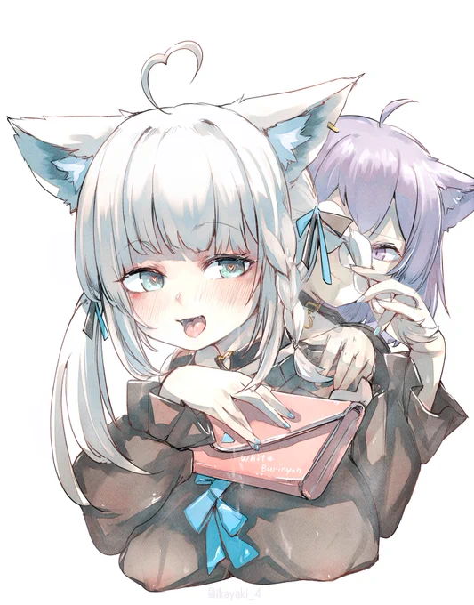 助けに来たホストが悪そうな猫だった時のホワイトブリニャン 