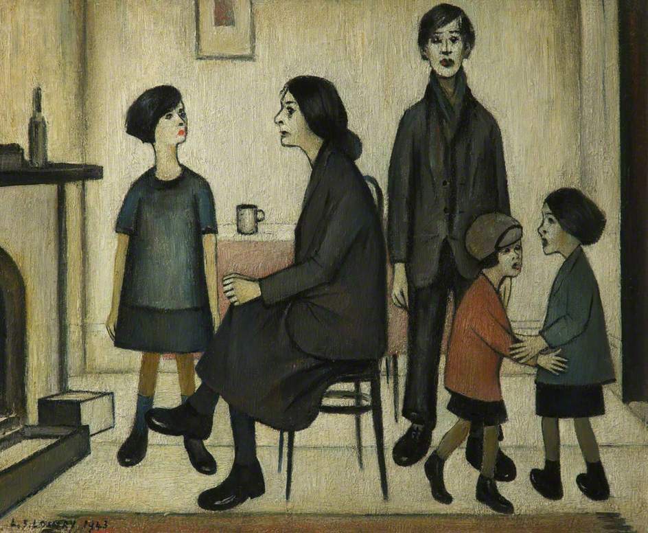 Discord 1, 1943 #lowry #expressionism wikiart.org/en/l-s-lowry/d…