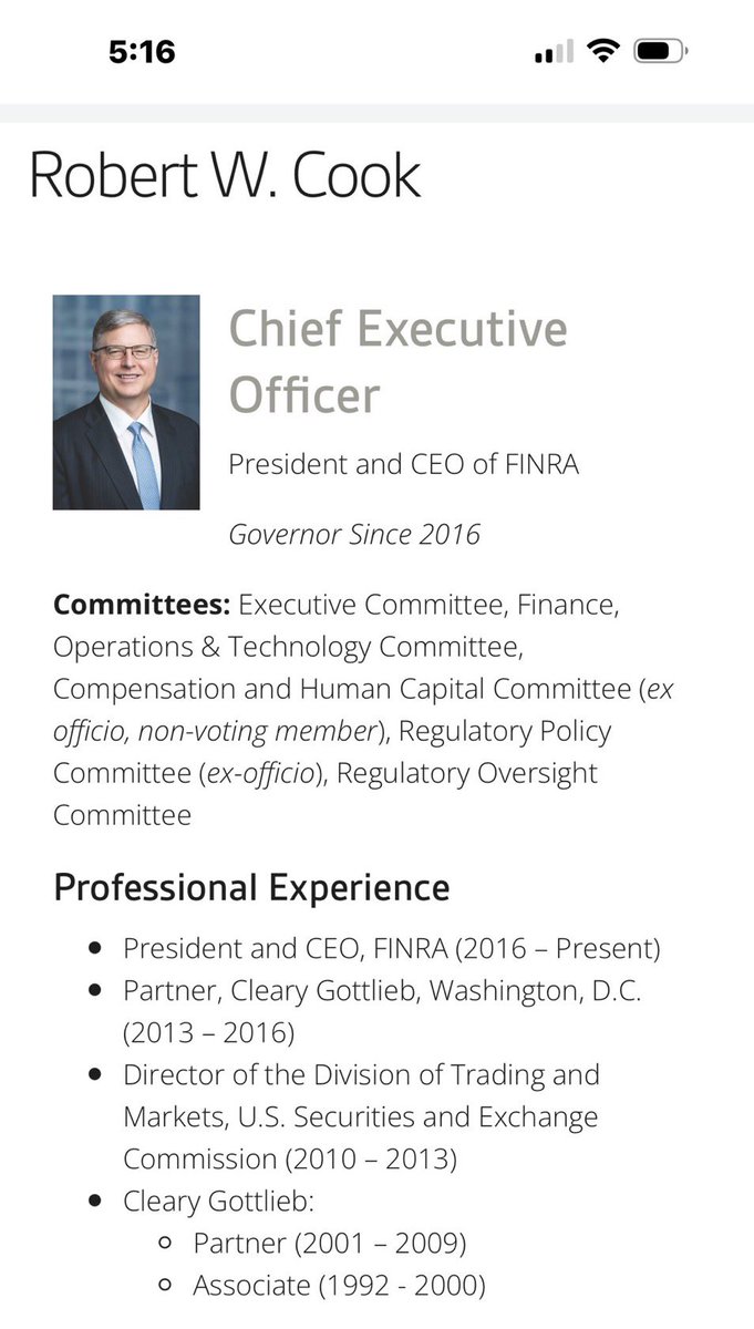 nettamaterial's tweet photo. $MMTLP @FINRA Mr. Robert Cook, in my opinion U must resign right away. U have pissed so many people now, you hugely failed @ your job. You are the bad guy & a huge Disgrace to your profession, what ever it is. U wouldnโt escape this time. You will pay the Piper now! #robertcrook https://t.co/f3sSTdk7wr