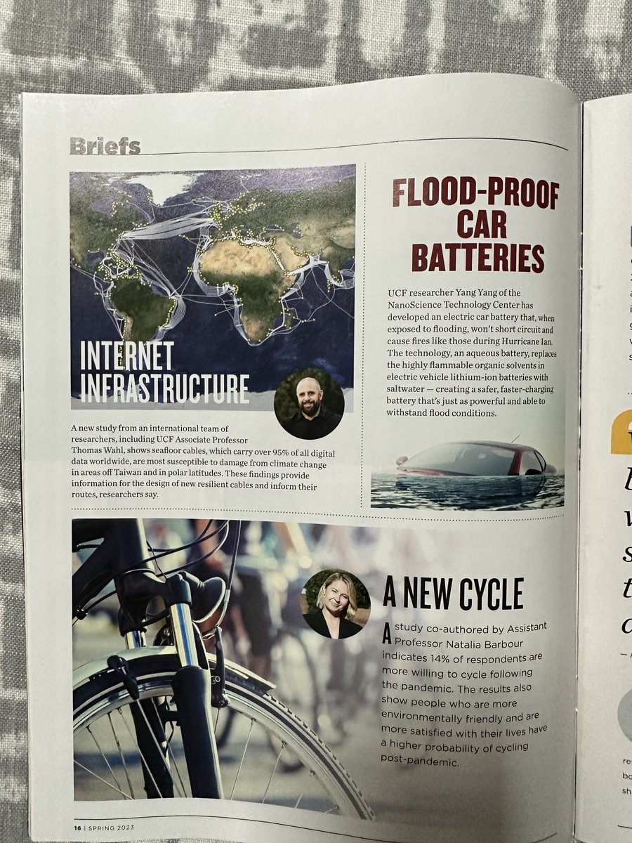 📣🎉Exciting news! Our latest research has been spotlighted in the #Spring2023 issue of Pegasus Magazine! Thank you, @UCF, for featuring our work. 

📖 Read the full research article here: doi.org/10.1016/j.ears…

#ResearchHighlight #Innovation #ScienceTwitter #ResearchMatters