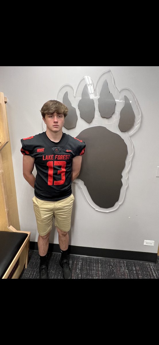Thank you <a href="/LFC_FOOTBALL/">Jim Catanzaro</a> and <a href="/Coach_Butts/">Luke Butts</a> for the Junior Day visit! It was great to learn about your school and program.
<a href="/LHSWildcatsFB/">Libertyville High School Football</a> <a href="/CoachDShack/">Danny Schaechter 🏝️🏈🐾</a> <a href="/CoachBigPete/">Peter "Coach Big Pete" Leinweber</a> <a href="/PrepRedzoneIL/">Prep Redzone Illinois</a> <a href="/DeepDishFB/">DEEP DISH FOOTBALL</a>