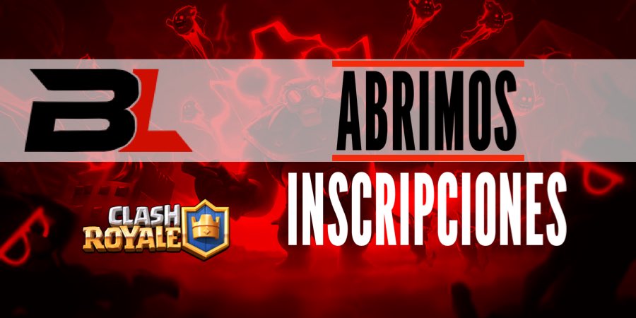 Brawl League (@somos_bl) on Twitter photo #ClashRoyale | #Torneo
🔹Abrimos la primera edición relámpago de Clash Royale!!🔥
🔹Requisitos:
Seguir a <a href="/The_X_DesingX/">F/A The X Desing👻</a>
Seguirnos
Mencionar 3 equipos.
Conseguir 3 Rt.
Dar RT y MG a este tweet.
#SomosBL #ClashRoyale | #Torneo
🔹Abrimos la primera edición relámpago de Clash Royale!!🔥
🔹Requisitos:
Seguir a <a href="/The_X_DesingX/">F/A The X Desing👻</a>
Seguirnos
Mencionar 3 equipos.
Conseguir 3 Rt.
Dar RT y MG a este tweet.
#SomosBL